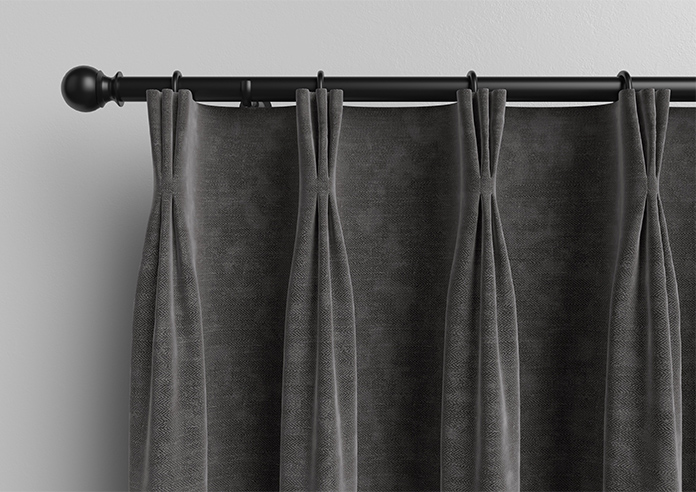 Darwin, Charcoal - Made to Measure Curtains - Image 11